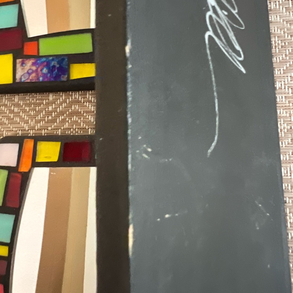 Mirror Abstract Mosaic: Mid-century - Picture 9 of 10